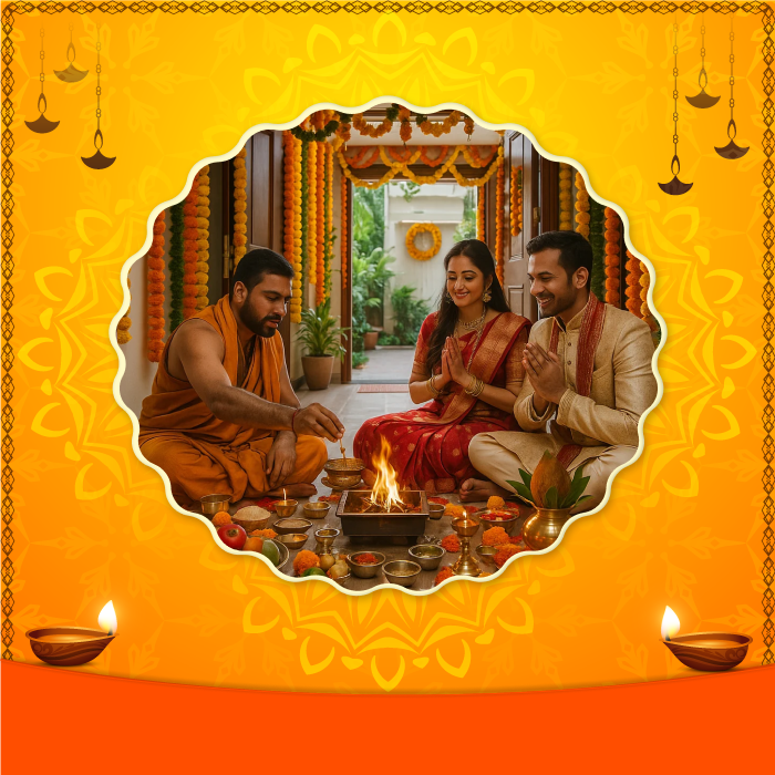 Griha Pravesh Puja Offline